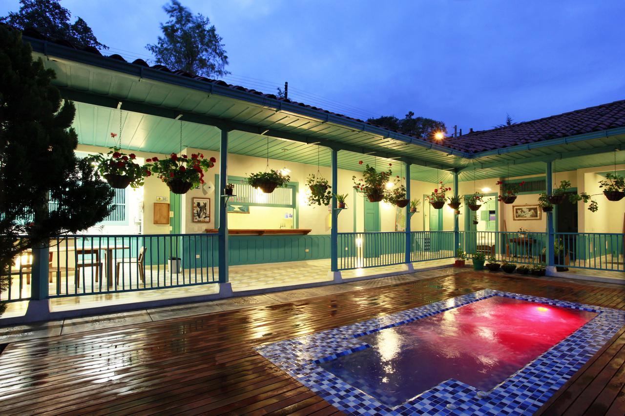 Casa De Las Dos Palmas Salento Eksteriør billede