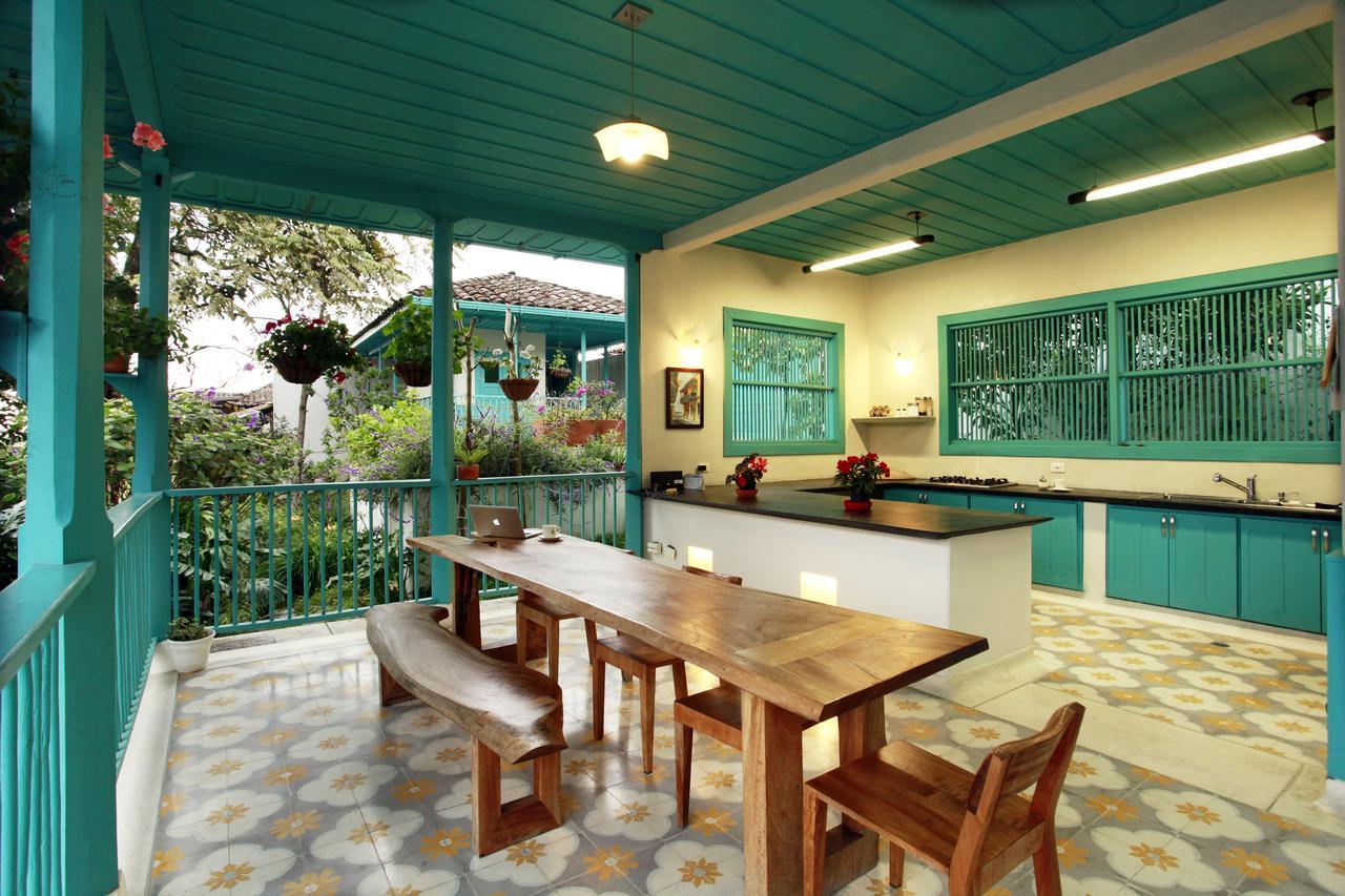 Casa De Las Dos Palmas Salento Eksteriør billede